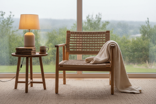 Fami Bergere Reading Nook